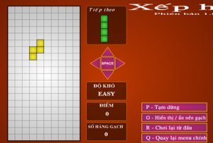 game xep hinh tetris