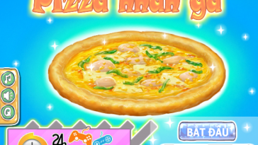 Game Bánh pizza nhân gà-game banh pizza nhan ga