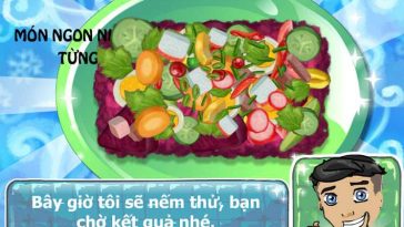 Game Salad cá trích muối - game salad ca trich muoi