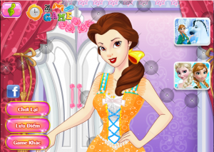 game công chúa belle