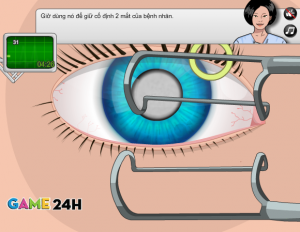 game phẫu thuật mắt
