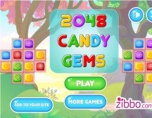 chơi game 2048 candy