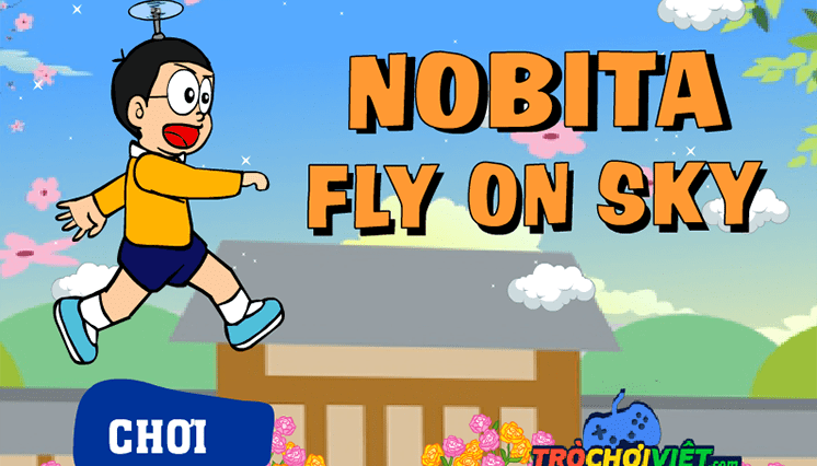 game nobita tập bay